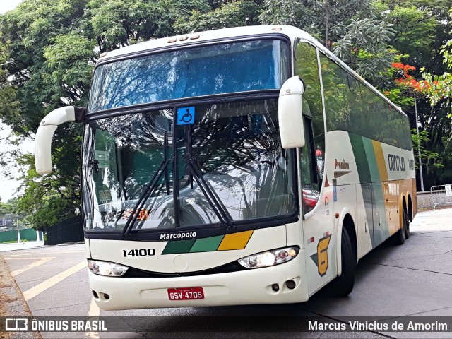 Empresa Gontijo de Transportes 14100 na cidade de São Paulo, São Paulo, Brasil, por Marcus Vinicius de Amorim. ID da foto: 10598670.