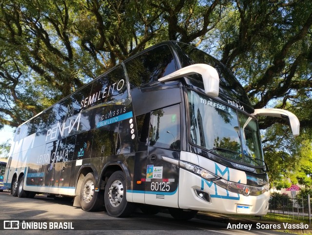 Empresa de Ônibus Nossa Senhora da Penha 60125 na cidade de Curitiba, Paraná, Brasil, por Andrey  Soares Vassão. Número da foto: #10597425.