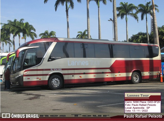 Lannes Tour 5090 na cidade de Aparecida, São Paulo, Brasil, por Paulo Rafael Peixoto. Número da foto: #10596446.