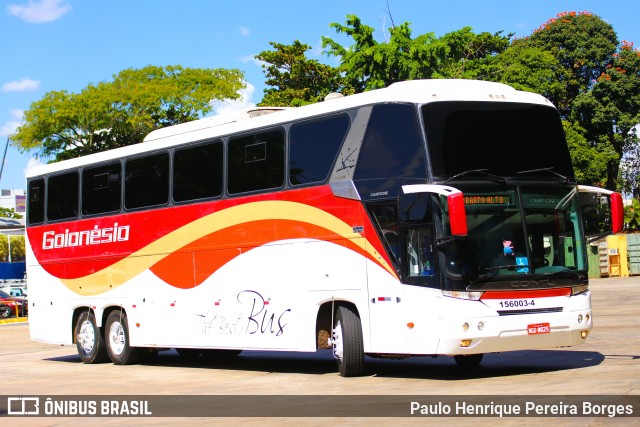 Auto Viação Goianésia 156003-4 na cidade de Goiânia, Goiás, Brasil, por Paulo Henrique Pereira Borges. Número da foto: #10596890.