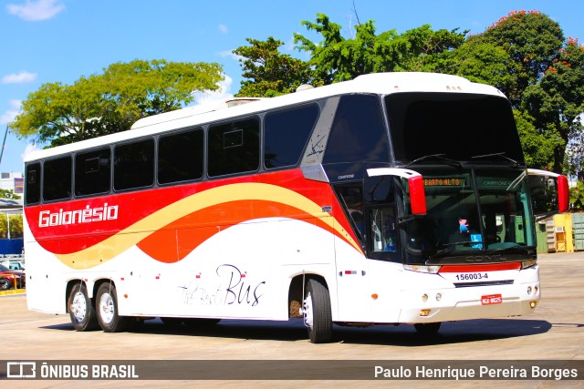 Auto Viação Goianésia 156003-4 na cidade de Goiânia, Goiás, Brasil, por Paulo Henrique Pereira Borges. ID da foto: 10596890.