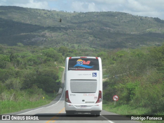 EPTur Turismo 7715 na cidade de Panelas, Pernambuco, Brasil, por Rodrigo Fonseca. Número da foto: #10598171.