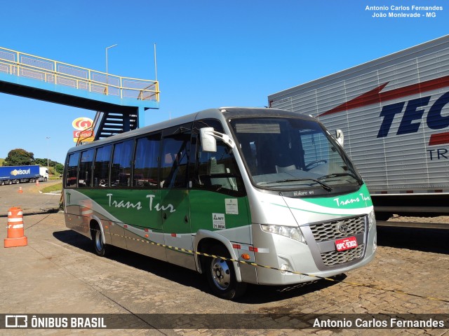 Trans Tur 9302 na cidade de João Monlevade, Minas Gerais, Brasil, por Antonio Carlos Fernandes. ID da foto: 10596537.