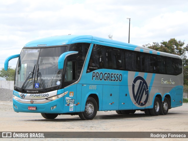 Auto Viação Progresso 6095 na cidade de Caruaru, Pernambuco, Brasil, por Rodrigo Fonseca. ID da foto: 10598134.