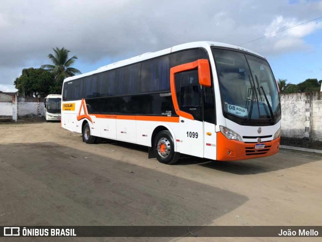 Ônibus Particulares 1099 na cidade de Pilar, Alagoas, Brasil, por João Mello. ID da foto: 10597134.