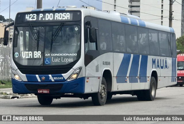 Viação Mauá RJ 185.049 na cidade de Niterói, Rio de Janeiro, Brasil, por Luiz Eduardo Lopes da Silva. Número da foto: #10596147.