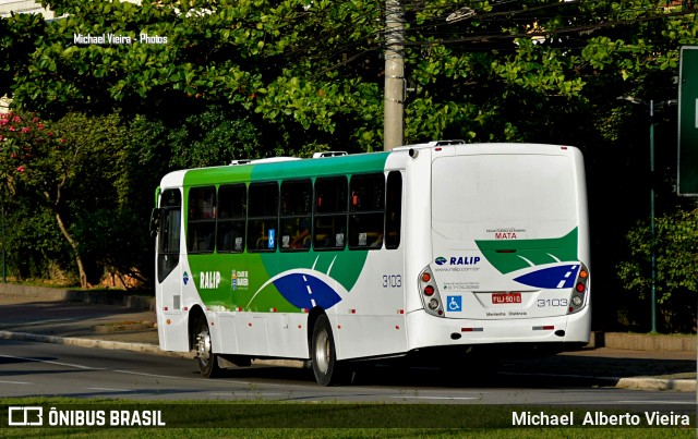 Ralip Transportes Rodoviários 3103 na cidade de Barueri, São Paulo, Brasil, por Michael  Alberto Vieira. Número da foto: #10595969.