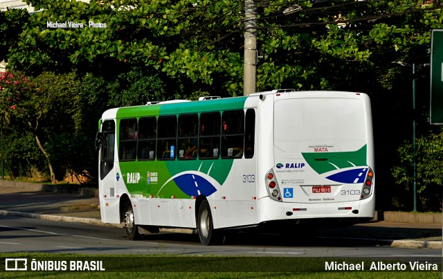 Ralip Transportes Rodoviários 3103 na cidade de Barueri, São Paulo, Brasil, por Michael  Alberto Vieira. ID da foto: 10595969.