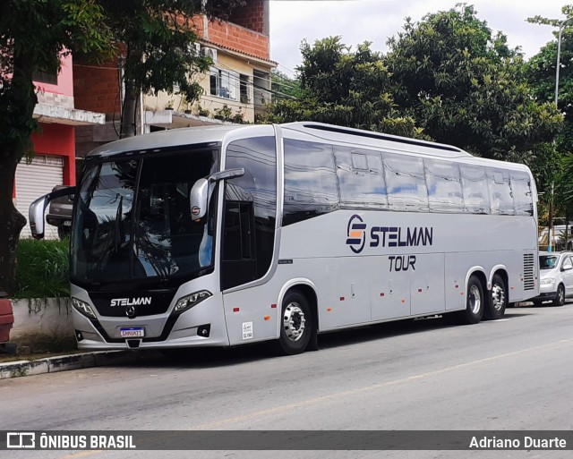 Stelman Tour Transporte Rodoviário de Passageiros 6721 na cidade de Três Rios, Rio de Janeiro, Brasil, por Adriano Duarte. Número da foto: #10596495.