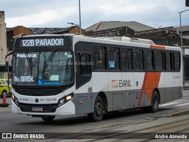 Evanil Transportes e Turismo RJ 132.079 na cidade de Rio de Janeiro, Rio de Janeiro, Brasil, por André Almeida. Número da foto: #10598849.