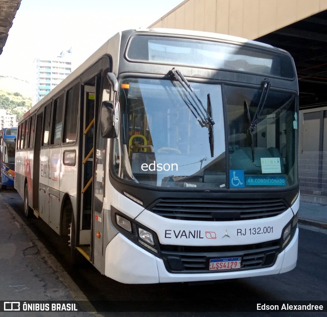 Evanil Transportes e Turismo RJ 132.001 na cidade de Nova Iguaçu, Rio de Janeiro, Brasil, por Edson Alexandree. Número da foto: #10595782.