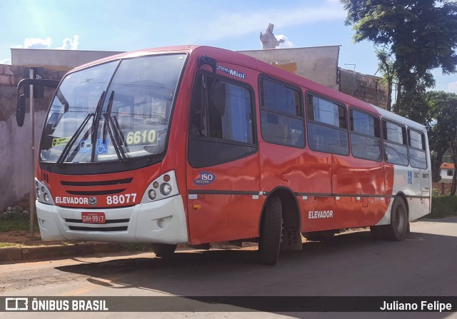 Viação Novo Retiro 88077 na cidade de Esmeraldas, Minas Gerais, Brasil, por Juliano Felipe. ID da foto: 10597138.