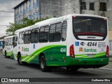 Viação Piracicabana Santos 4244 na cidade de Santos, São Paulo, Brasil, por Guilherme Silva. Número da foto: #:id.