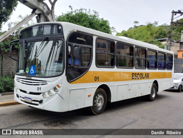 Viação Santa Edwiges e Turismo 01 na cidade de Barra do Piraí, Rio de Janeiro, Brasil, por Danilo  Ribeiro. Número da foto: #10600729.
