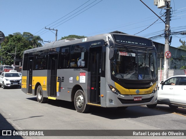 Upbus Qualidade em Transportes 3 5970 na cidade de São Paulo, São Paulo, Brasil, por Rafael Lopes de Oliveira. ID da foto: 10601159.