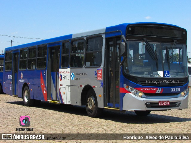 Transportes Capellini 33.115 na cidade de Sumaré, São Paulo, Brasil, por Henrique Alves de Paula Silva. ID da foto: 10601157.