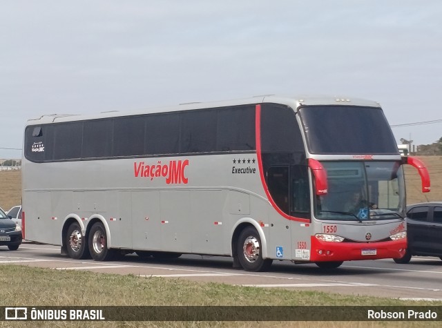Viação JMC 1550 na cidade de São José dos Campos, São Paulo, Brasil, por Robson Prado. Número da foto: #10602272.