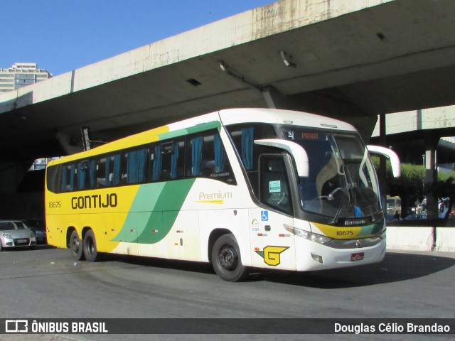 Empresa Gontijo de Transportes 18675 na cidade de Belo Horizonte, Minas Gerais, Brasil, por Douglas Célio Brandao. ID da foto: 10599957.