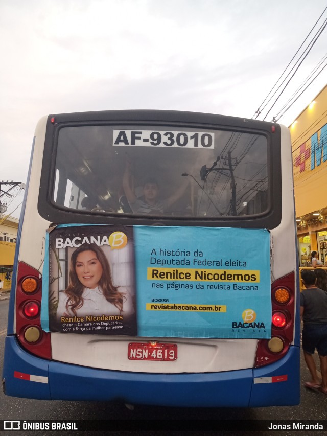 Viação Forte AF-93010 na cidade de Ananindeua, Pará, Brasil, por Jonas Miranda. Número da foto: #10601800.