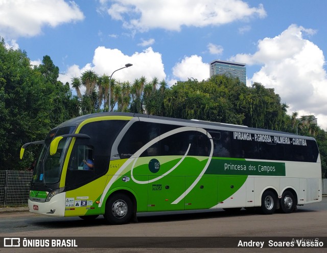 Expresso Princesa dos Campos 6441 na cidade de Curitiba, Paraná, Brasil, por Andrey  Soares Vassão. ID da foto: 10600467.