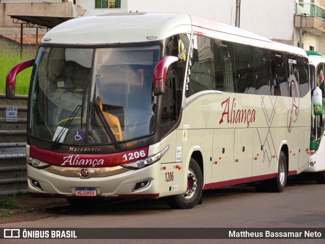 Expresso Aliança 1206 na cidade de Juiz de Fora, Minas Gerais, Brasil, por Mattheus Bassamar Neto. Número da foto: #10601761.