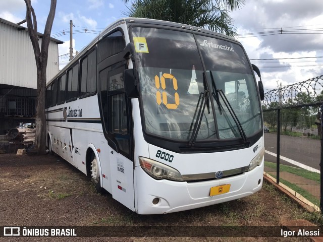 Viação Sertanezina 8000 na cidade de Ribeirão Preto, São Paulo, Brasil, por Igor Alessi. Número da foto: #10601610.
