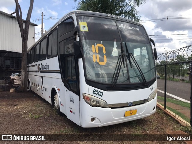 Viação Sertanezina 8000 na cidade de Ribeirão Preto, São Paulo, Brasil, por Igor Alessi. ID da foto: 10601610.