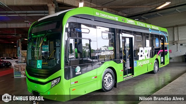 BRT Salvador 40006 na cidade de Belo Horizonte, Minas Gerais, Brasil, por Nilson Brandão Alves. ID da foto: 10601407.