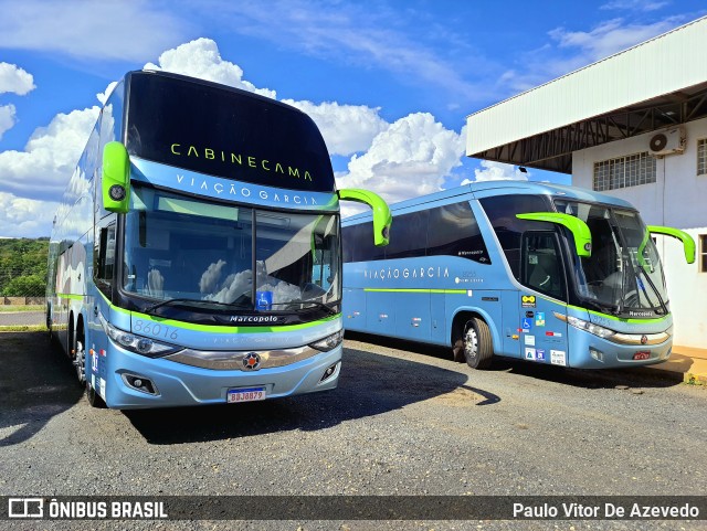 Viação Garcia 86016 na cidade de Ribeirão Preto, São Paulo, Brasil, por Paulo Vitor De Azevedo. ID da foto: 10600921.