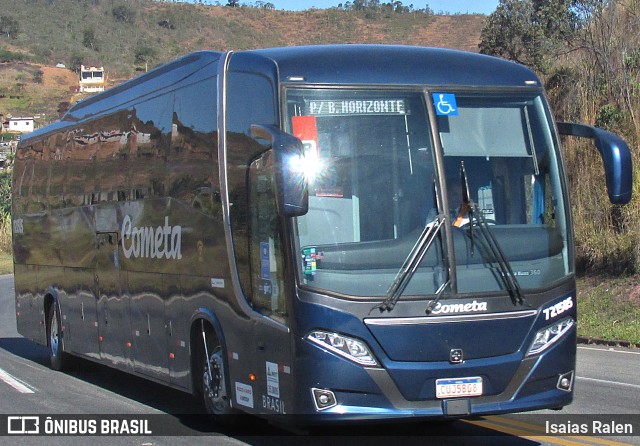 Viação Cometa 721505 na cidade de Santos Dumont, Minas Gerais, Brasil, por Isaias Ralen. ID da foto: 10599197.