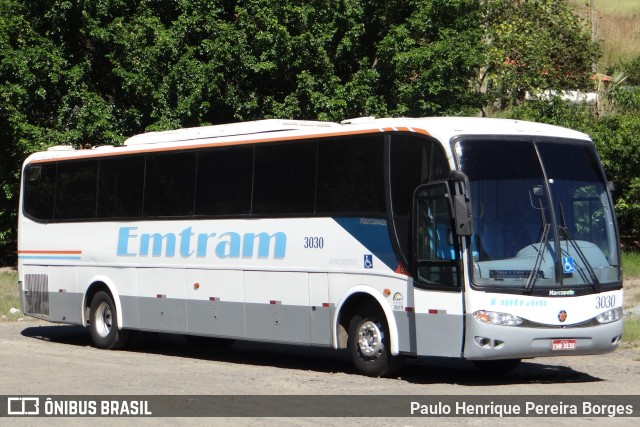 Emtram 3030 na cidade de Paraíba do Sul, Rio de Janeiro, Brasil, por Paulo Henrique Pereira Borges. ID da foto: 10599492.