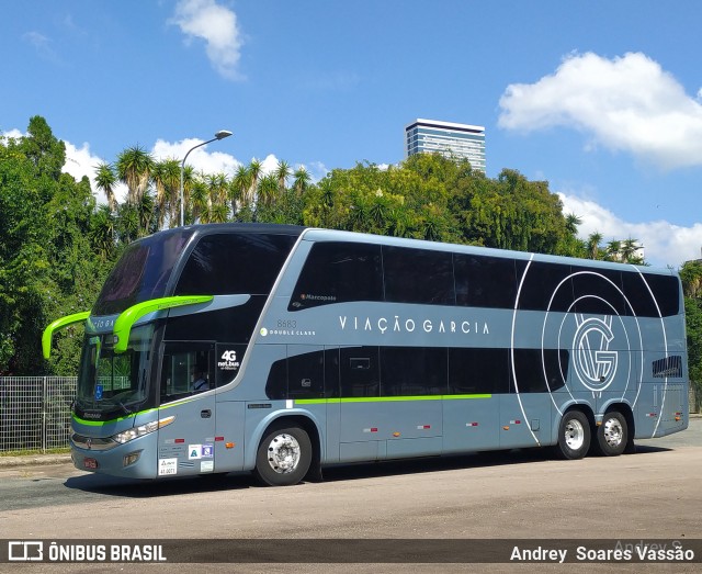 Viação Garcia 8693 na cidade de Curitiba, Paraná, Brasil, por Andrey  Soares Vassão. Número da foto: #10600368.