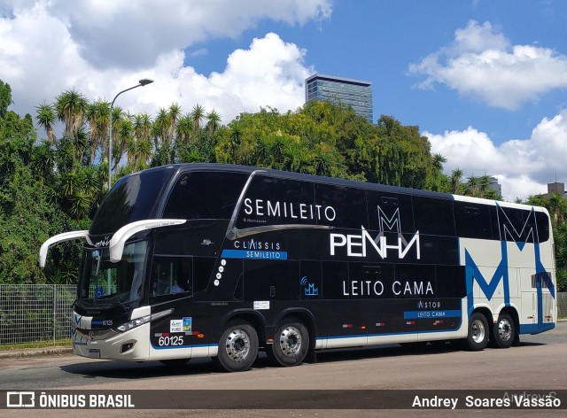 Empresa de Ônibus Nossa Senhora da Penha 60125 na cidade de Curitiba, Paraná, Brasil, por Andrey  Soares Vassão. ID da foto: 10600436.