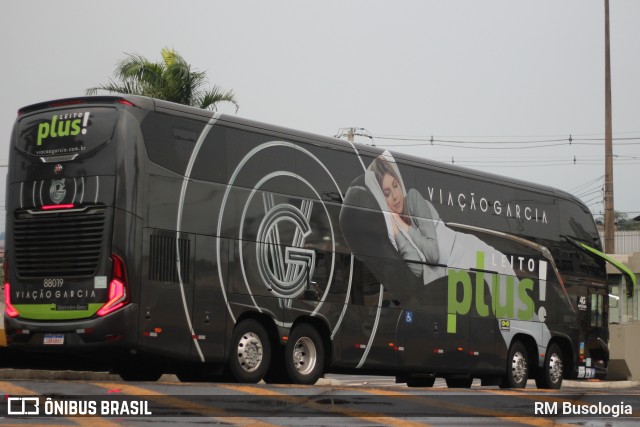 Viação Garcia 88019 na cidade de Londrina, Paraná, Brasil, por RM Busologia. Número da foto: #10604617.