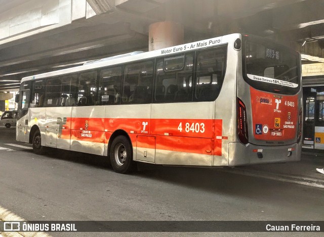 Express Transportes Urbanos Ltda 4 8403 na cidade de São Paulo, São Paulo, Brasil, por Cauan Ferreira. Número da foto: #10603525.
