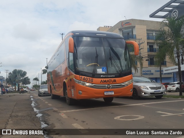 AMATUR - Amazônia Turismo 14038 na cidade de Ji-Paraná, Rondônia, Brasil, por Gian Lucas  Santana Zardo. Número da foto: #10602620.