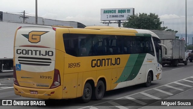 Empresa Gontijo de Transportes 18915 na cidade de Duque de Caxias, Rio de Janeiro, Brasil, por Miguel Souza. Número da foto: #10603575.