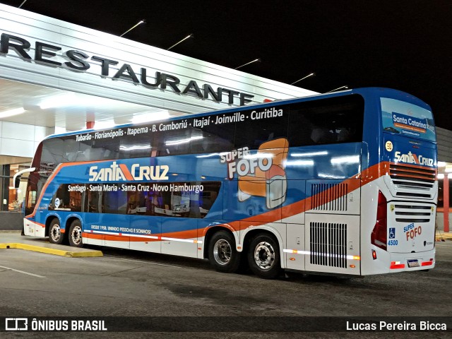 VUSC - Viação União Santa Cruz 4500 na cidade de Sombrio, Santa Catarina, Brasil, por Lucas Pereira Bicca. Número da foto: #10604521.