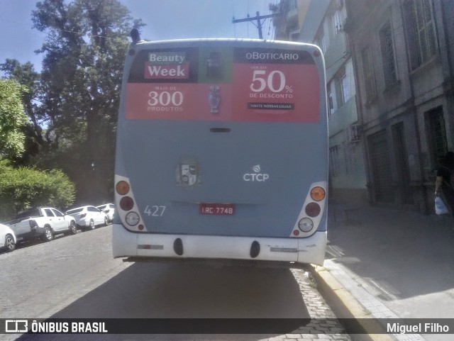 Laranjal Transportes 427 na cidade de Pelotas, Rio Grande do Sul, Brasil, por Miguel Filho. Número da foto: #10602613.