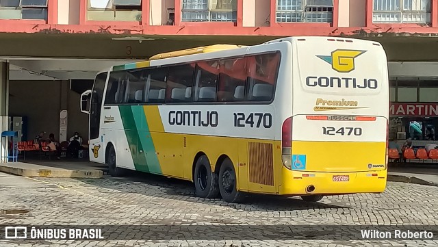 Empresa Gontijo de Transportes 12470 na cidade de Governador Valadares, Minas Gerais, Brasil, por Wilton Roberto. Número da foto: #10604671.