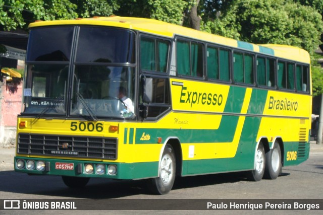 Expresso Brasileiro 5006 na cidade de Rio de Janeiro, Rio de Janeiro, Brasil, por Paulo Henrique Pereira Borges. ID da foto: 10603312.