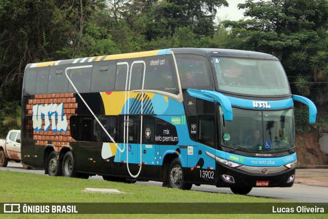 UTIL - União Transporte Interestadual de Luxo 13902 na cidade de Conselheiro Lafaiete, Minas Gerais, Brasil, por Lucas Oliveira. ID da foto: 10603757.