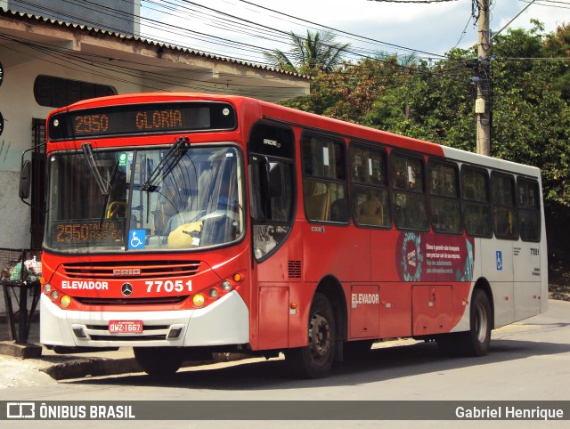 Eldorado Transportes 77051 na cidade de Contagem, Minas Gerais, Brasil, por Gabriel Henrique. Número da foto: #10603922.