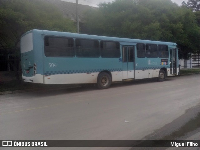 Viação Nossa Senhora Conquistadora 504 na cidade de Pelotas, Rio Grande do Sul, Brasil, por Miguel Filho. ID da foto: 10603001.