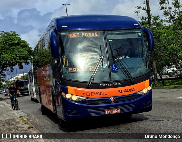 Evanil Transportes e Turismo RJ 132.050 na cidade de Rio de Janeiro, Rio de Janeiro, Brasil, por Bruno Mendonça. Número da foto: #10604790.