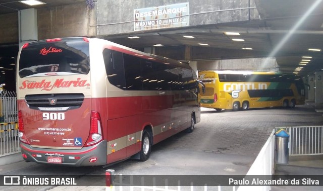 Santa Maria Fretamento e Turismo > Transportes Santa Maria(SP) 900 na cidade de Belo Horizonte, Minas Gerais, Brasil, por Paulo Alexandre da Silva. Número da foto: #10604496.