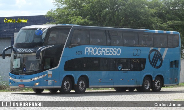Auto Viação Progresso 6077 na cidade de Caruaru, Pernambuco, Brasil, por Carlos Júnior. Número da foto: #10605559.
