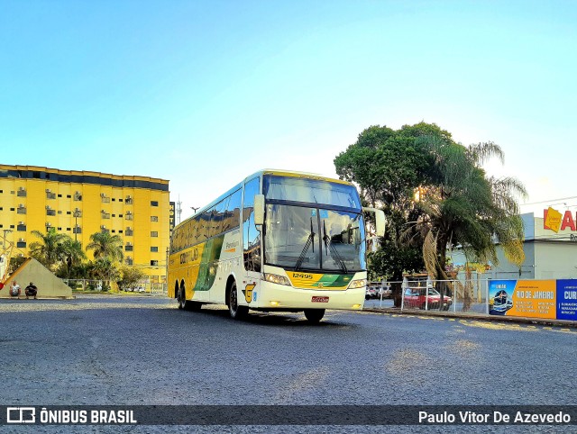 Empresa Gontijo de Transportes 12495 na cidade de Uberaba, Minas Gerais, Brasil, por Paulo Vitor De Azevedo. Número da foto: #10607060.