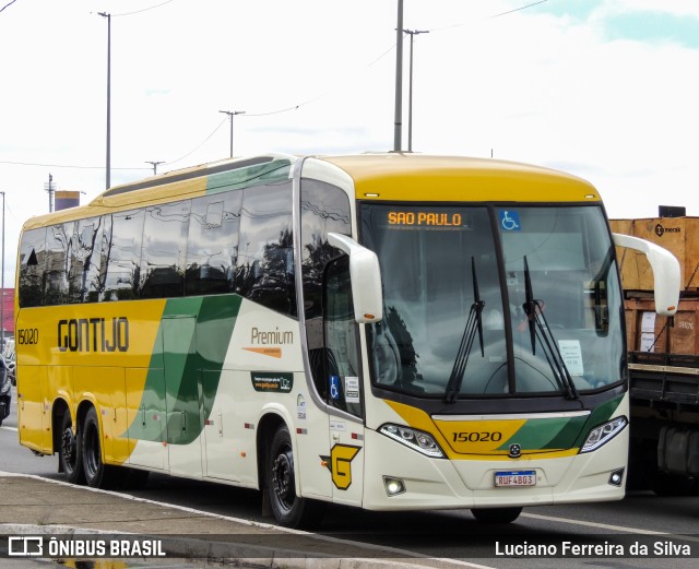 Empresa Gontijo de Transportes 15020 na cidade de São Paulo, São Paulo, Brasil, por Luciano Ferreira da Silva. ID da foto: 10605141.