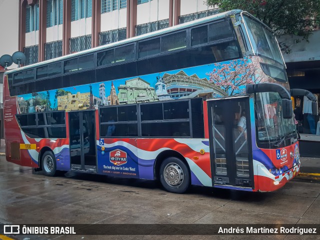 Vip City Bus 00 na cidade de Catedral, San José, San José, Costa Rica, por Andrés Martínez Rodríguez. ID da foto: 10607251.